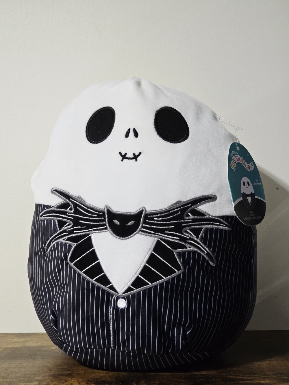 NWT Jack Skellington Squishmallow Nightmare Before Christmas Disney 10" Plush